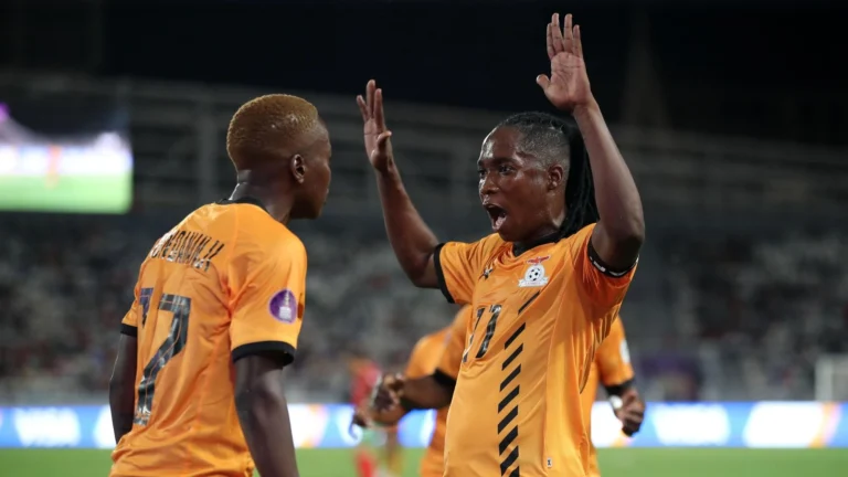 Banda dan Kundananji Cetak Gol, Zambia Ditahan Imbang Maroko di WAFCON