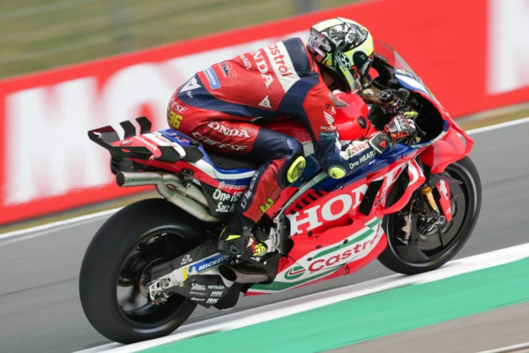 Luca Marini returns to German MotoGP after serious accident