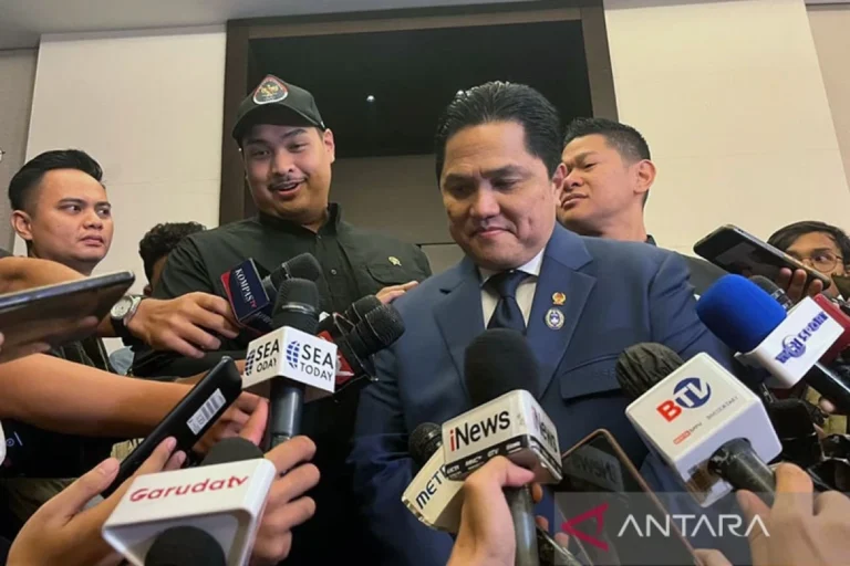 Erick Thohir ungkap alasan rangkap jabatan di Komite Wasit PSSI