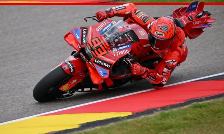 Marc Marquez juarai sprint race MotoGP Jerman di lintasan basah