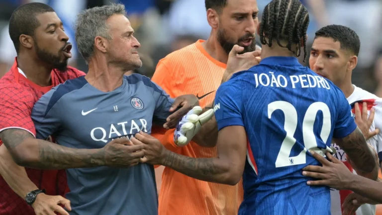 Luis Enrique terlibat keributan usai PSG kalah di final Piala Dunia Antarklub