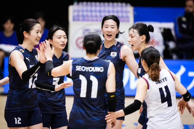 South Korea relegated from VNL after loss to France