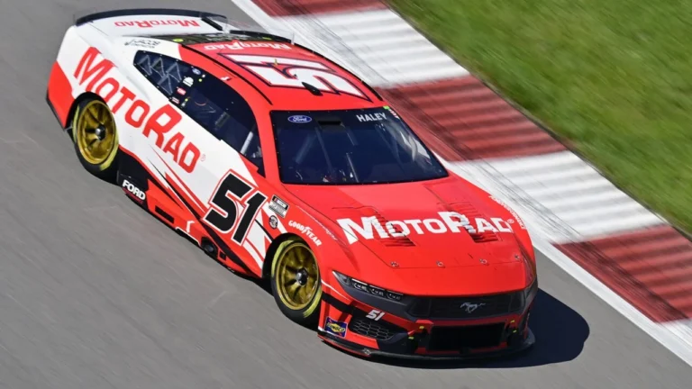 Wheel incident at Sonoma leads to NASCAR penalties for Rick Ware Racing team