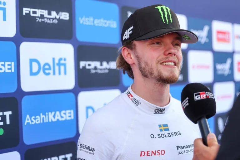 Oliver Solberg Rally Estoniyada so’kinish uchun FIA jarimasi oldi