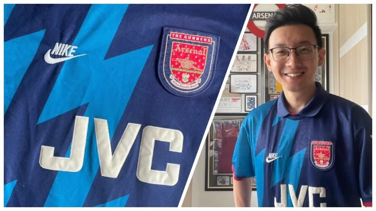 Arsenal Luncurkan Jersey Tandang Baru Terinspirasi Desain Klasik 1995