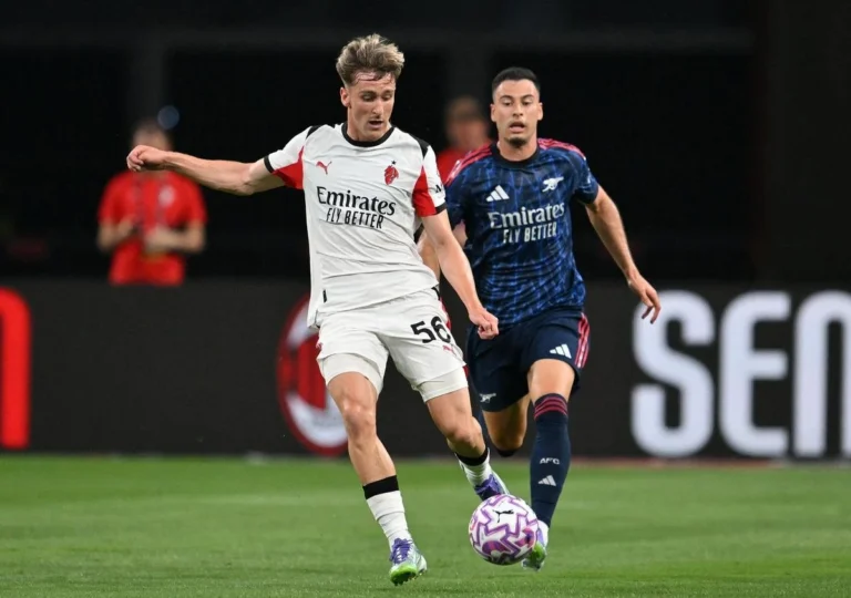 AC Milan tumbang 0-1 dari Arsenal dalam laga pramusim di Singapura