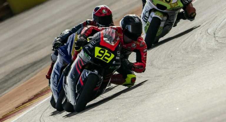 Veda Ega Pratama shows impressive performance at JuniorGP Aragon