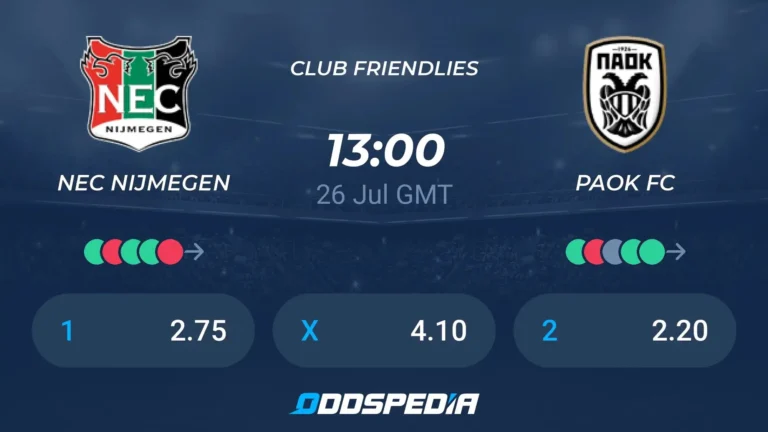 Calvin Verdonk ไม่ได้ลงสนามขณะที่ NEC Nijmegen พ่าย PAOK ในเกมกระชับมิตร