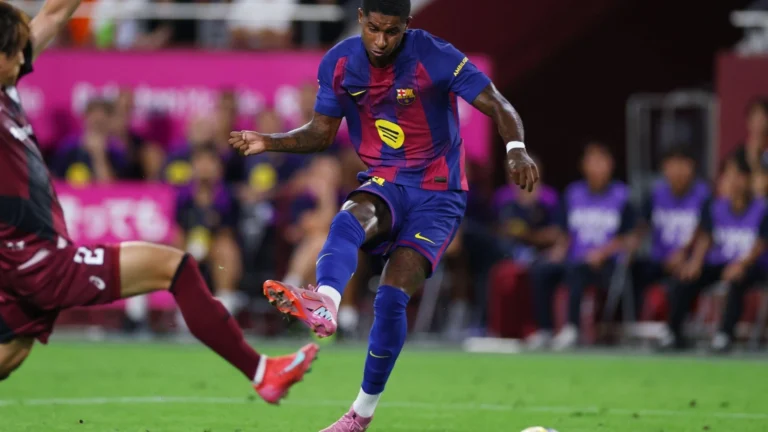 Markus Rashford Yaponiyada Barselona uchun debyutda yorqin o’yin ko’rsatdi