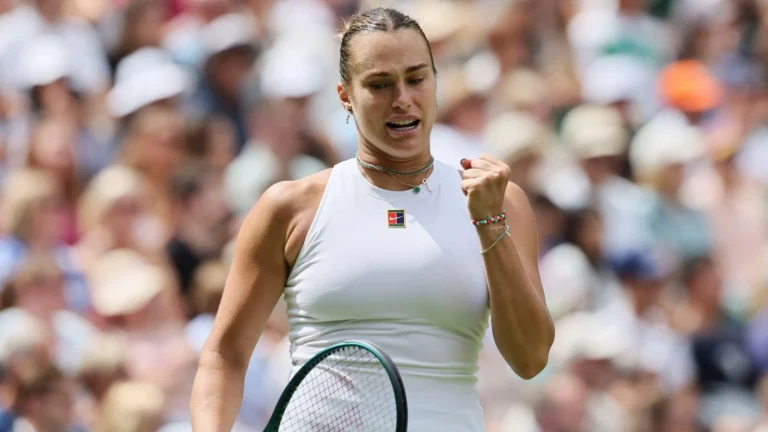 Aryna Sabalenka Battles Past Bouzkova at Wimbledon 2025