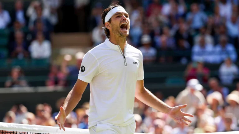 Taylor Fritz Reaches First Wimbledon Semifinal After Beating Khachanov