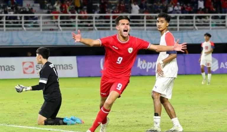 AFF U-23 Result: Indonesia Crush Brunei 8-0, Jens Raven an Unstoppable MVP