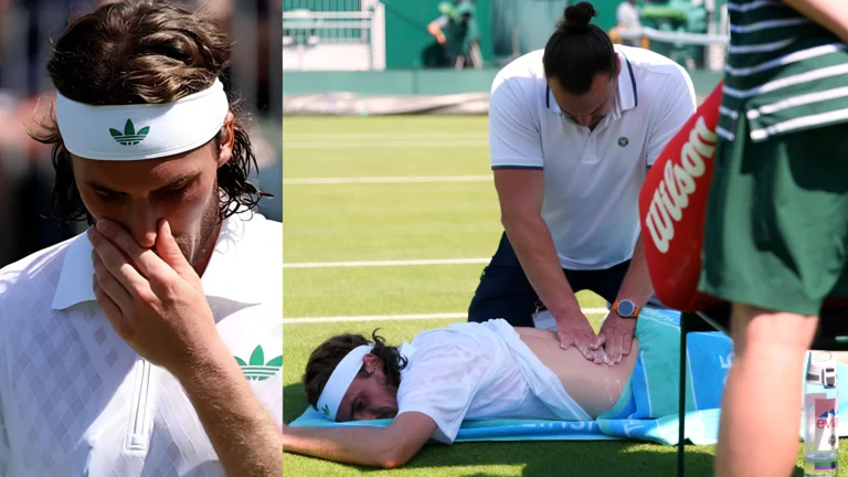 Tsitsipas Withdraws Injured from Wimbledon Match, Future in Doubt