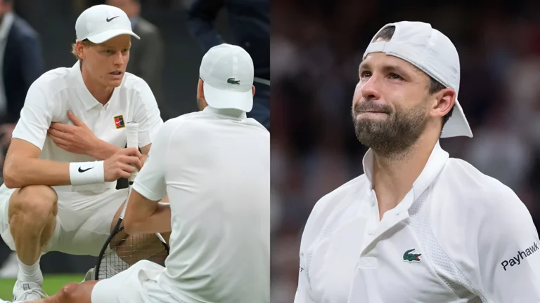 Dimitrov Retires Injured vs Sinner, Eiza’s Emotional Post Goes Viral