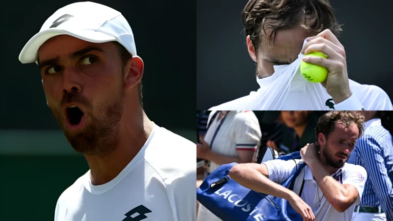Medvedev Tersingkir di Babak Pertama Wimbledon, Bonzi Bikin Kejutan
