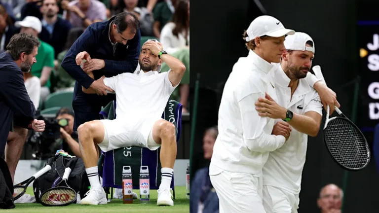 Dimitrov Retires Injured in Emotional Wimbledon Exit Against Sinner