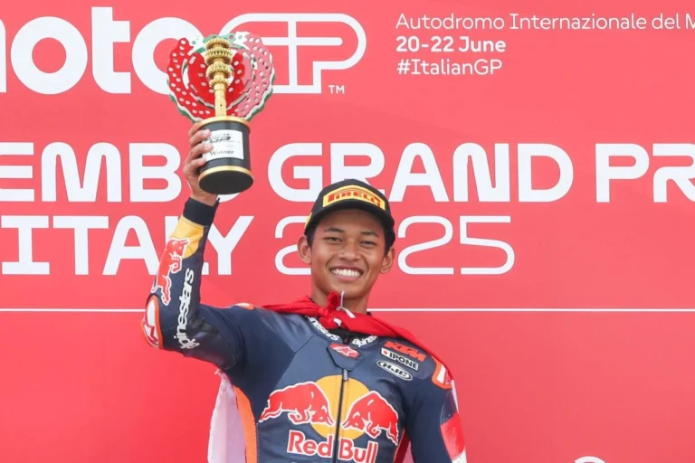 Veda Ega Pratama Claims Dramatic Victory at Rookies Cup Sachsenring