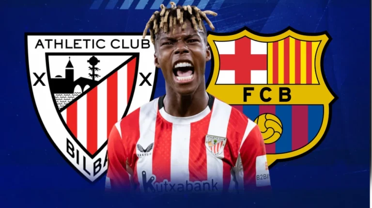 Nico Williams Rejects Barcelona Move, Commits Future to Athletic Bilbao