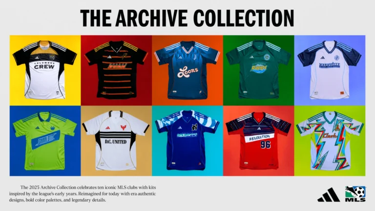 MLS dan adidas Hadirkan Kembali Koleksi Jersey Retro Ikonik