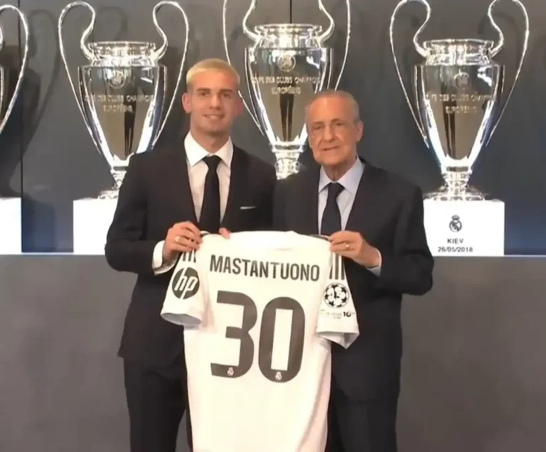 Realning yangi futbolchisi Mastantuono Messini dunyoning eng yaxshi futbolchisi deb atadi