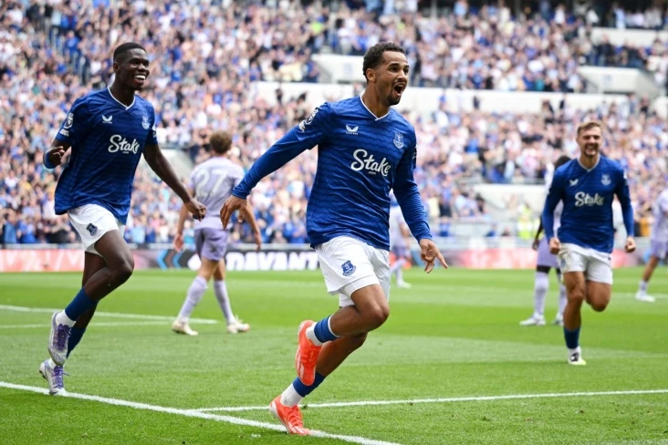 Everton Premer-ligada yangi stadionida birinchi o’yinda Braytonni mag’lub etdi