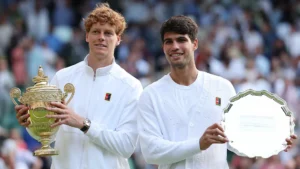 Jannik Sinner and Carlos Alcaraz, last seen in action at Wimbledon, are set to compete in Cincinnati.