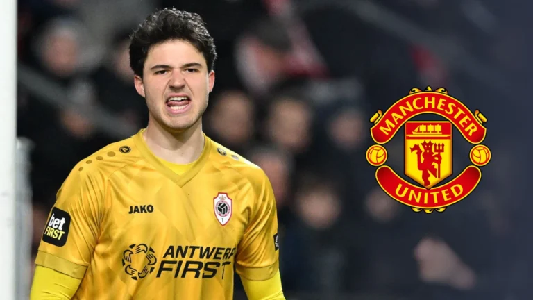 Senne Lammens resmi bergabung dengan Manchester United sebagai penjaga gawang baru.